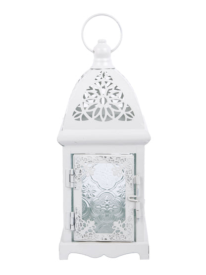 White Candle Holder
