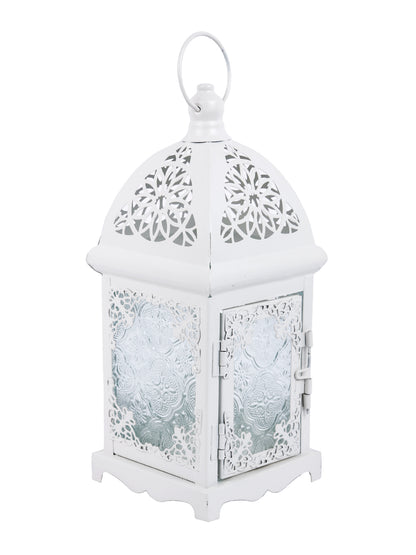 White Candle Holder