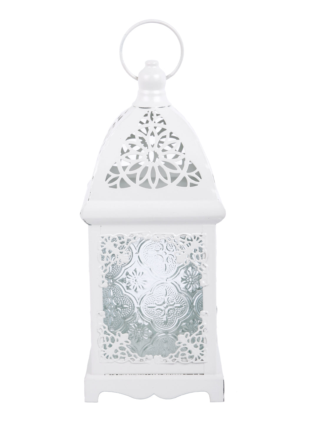White Candle Holder