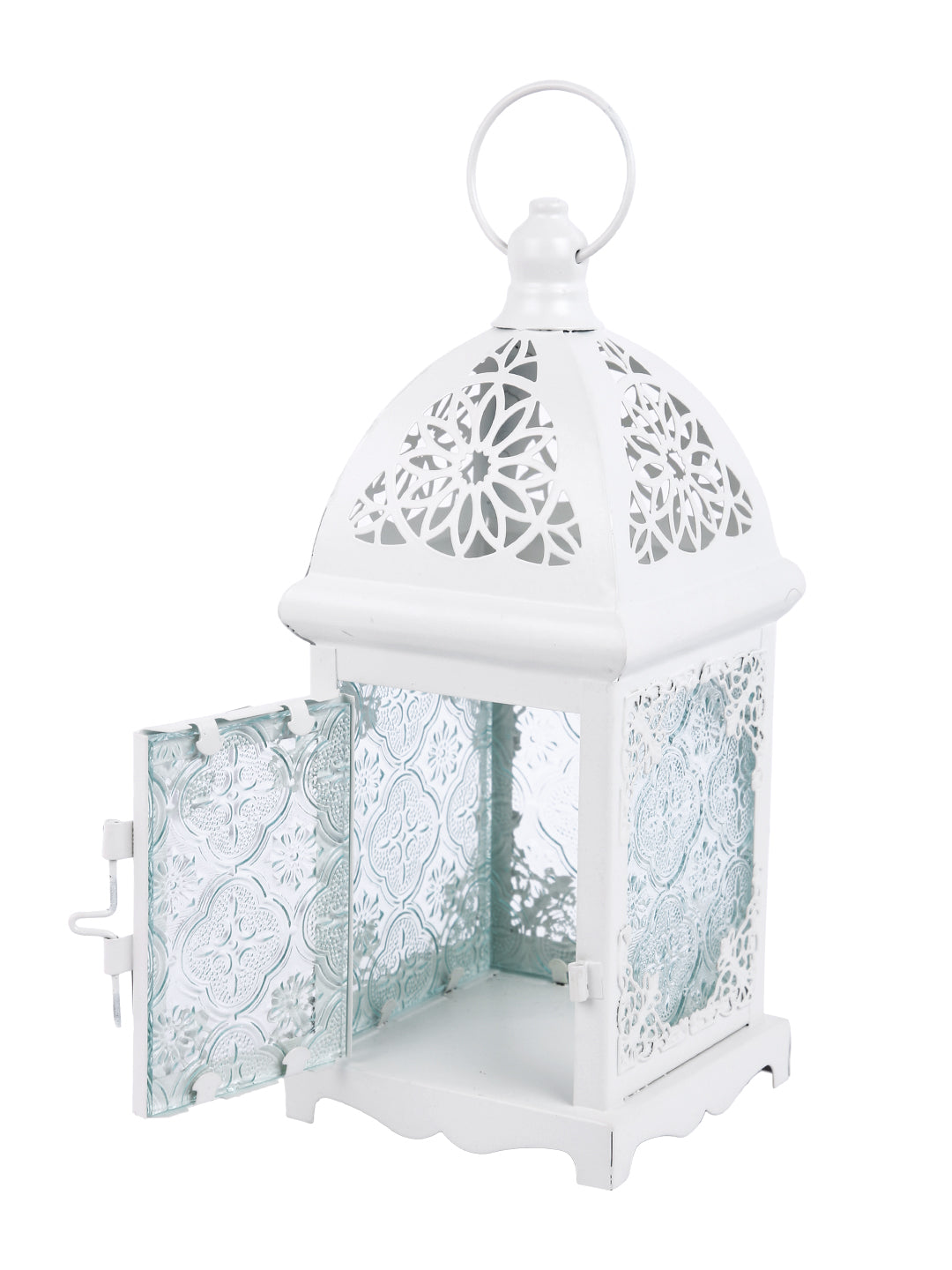 White Candle Holder