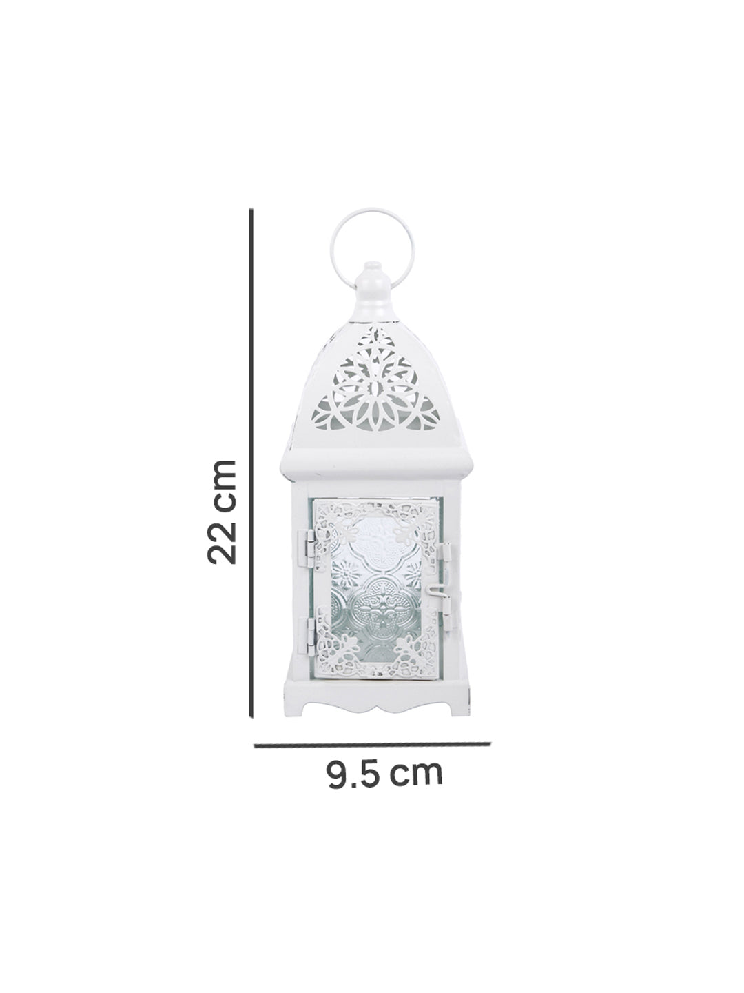 White Candle Holder