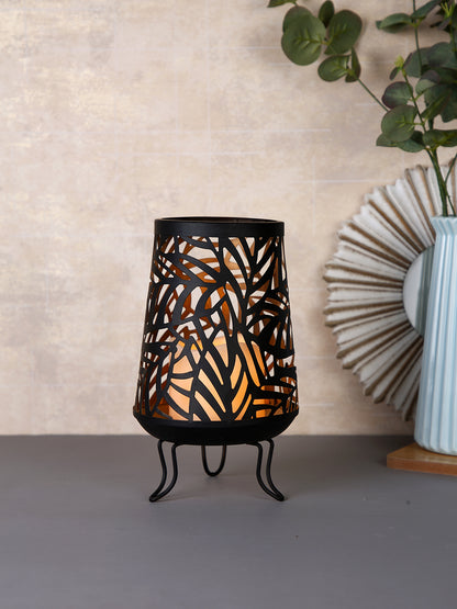 Black Candle Holder