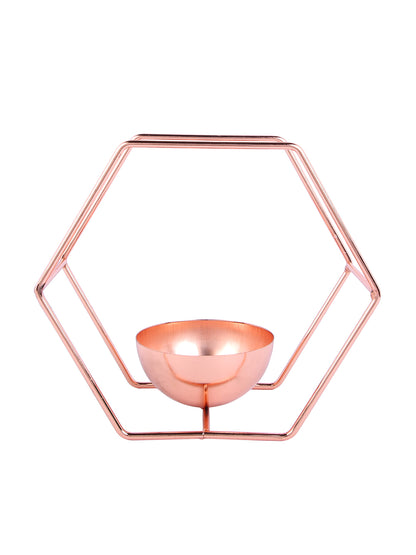 Gold-Toned Candle Holder