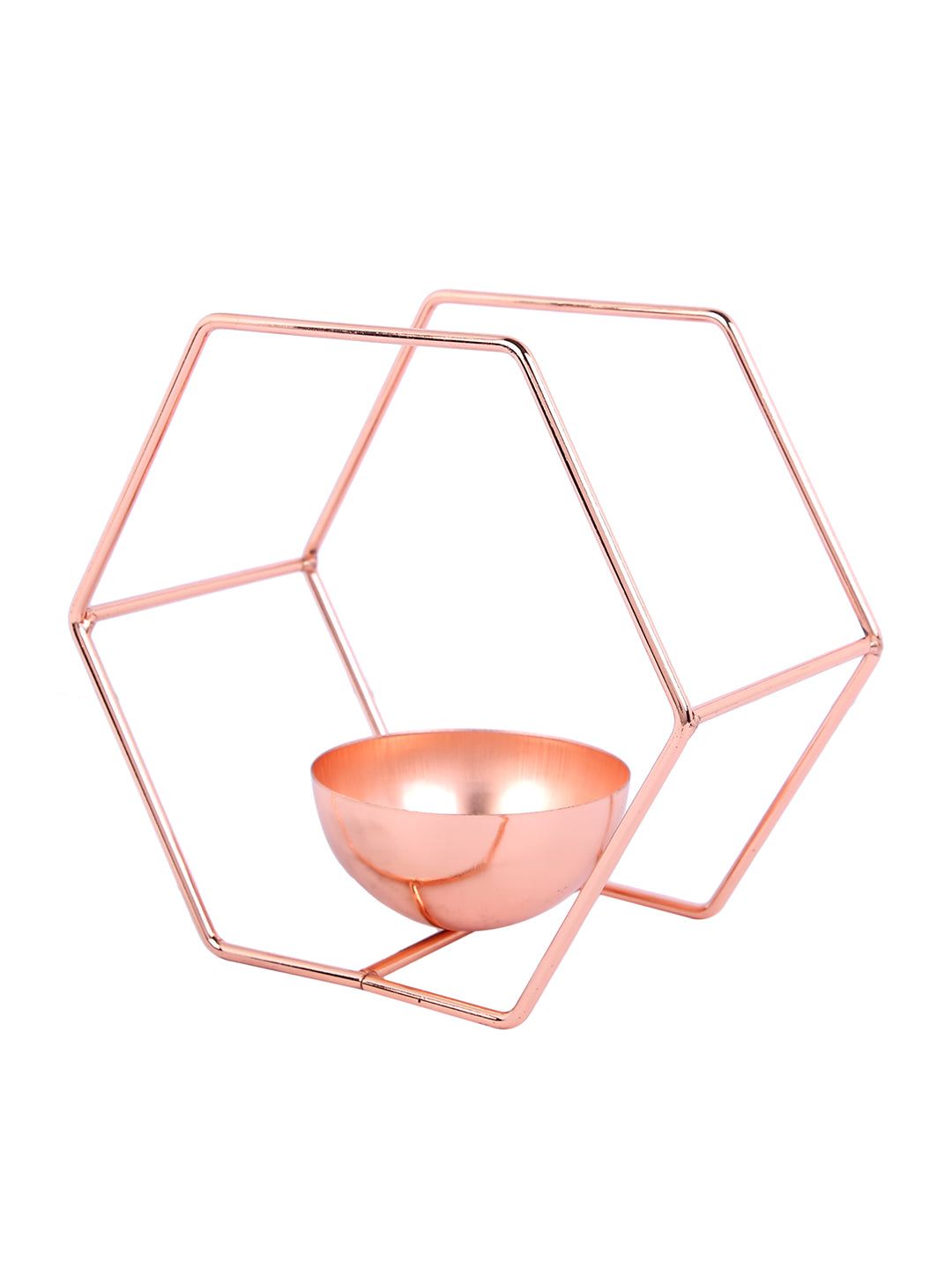 Gold-Toned Candle Holder