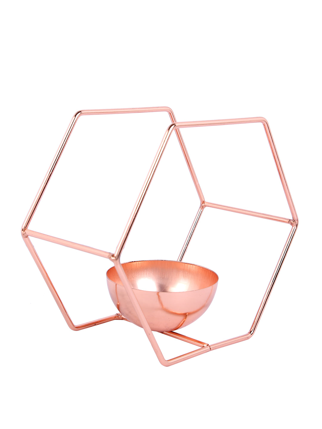 Gold-Toned Candle Holder