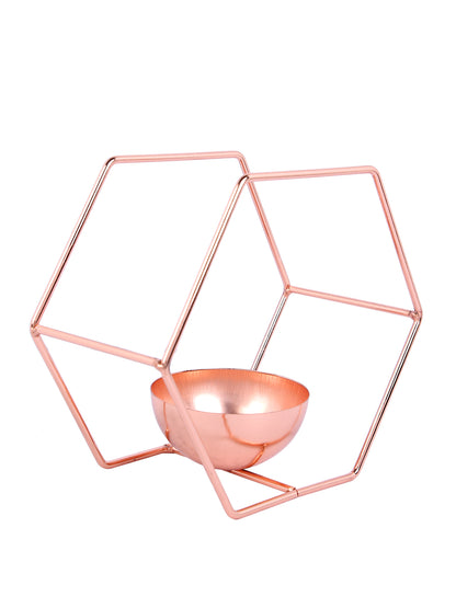 Gold-Toned Candle Holder