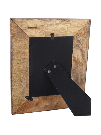 Brown & Black Wooden Photo Frame