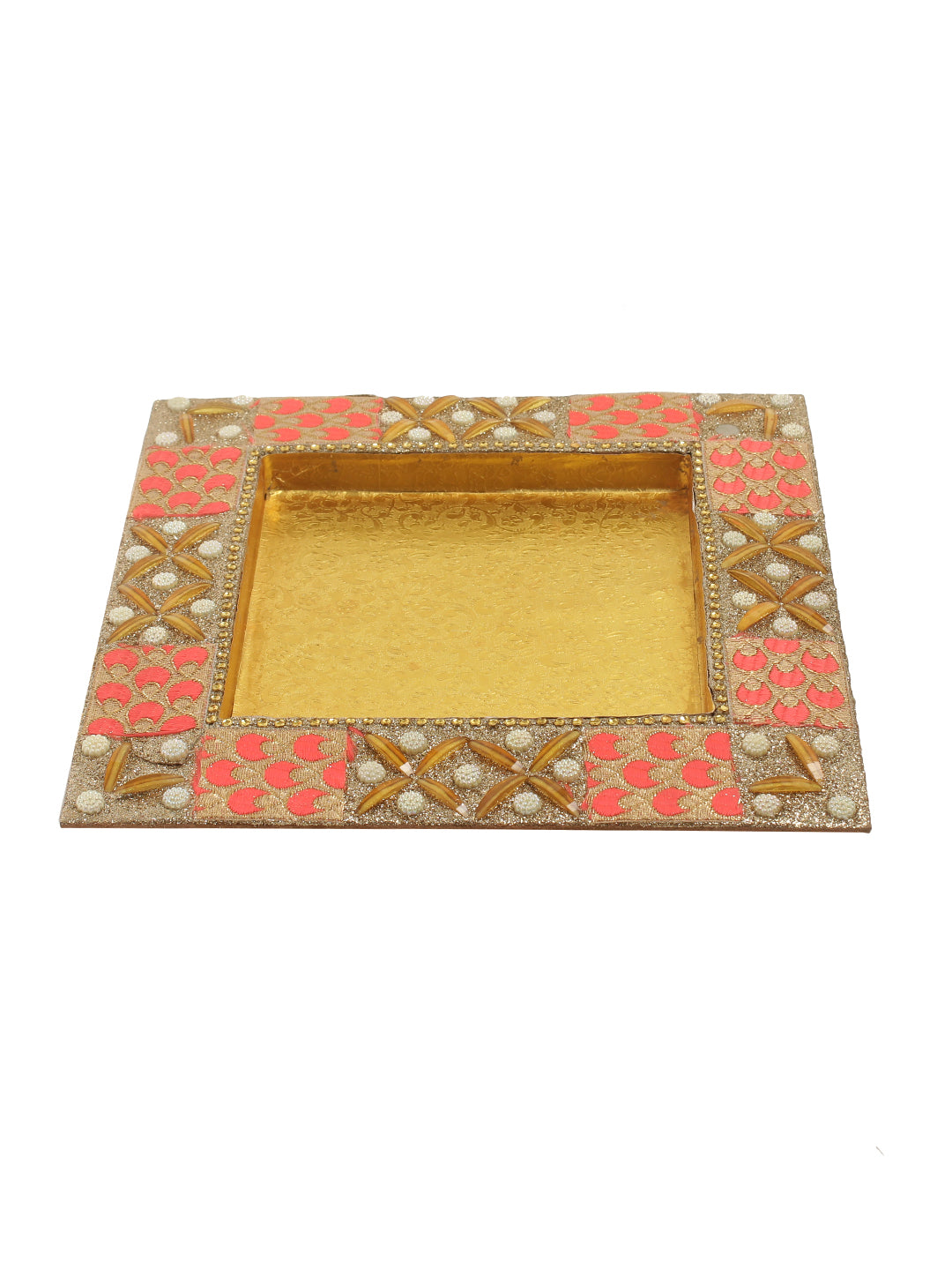 Multicolor Wooden Tray