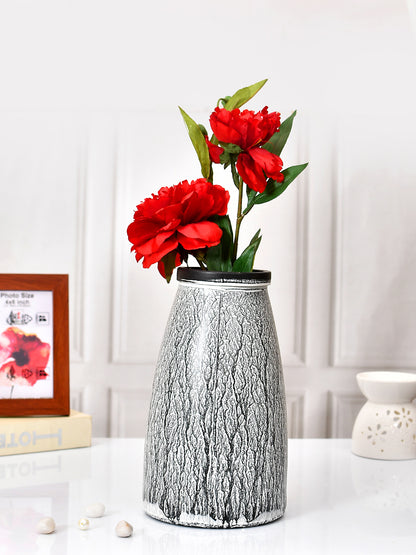 Artistic Pattern Cylindrical Vase