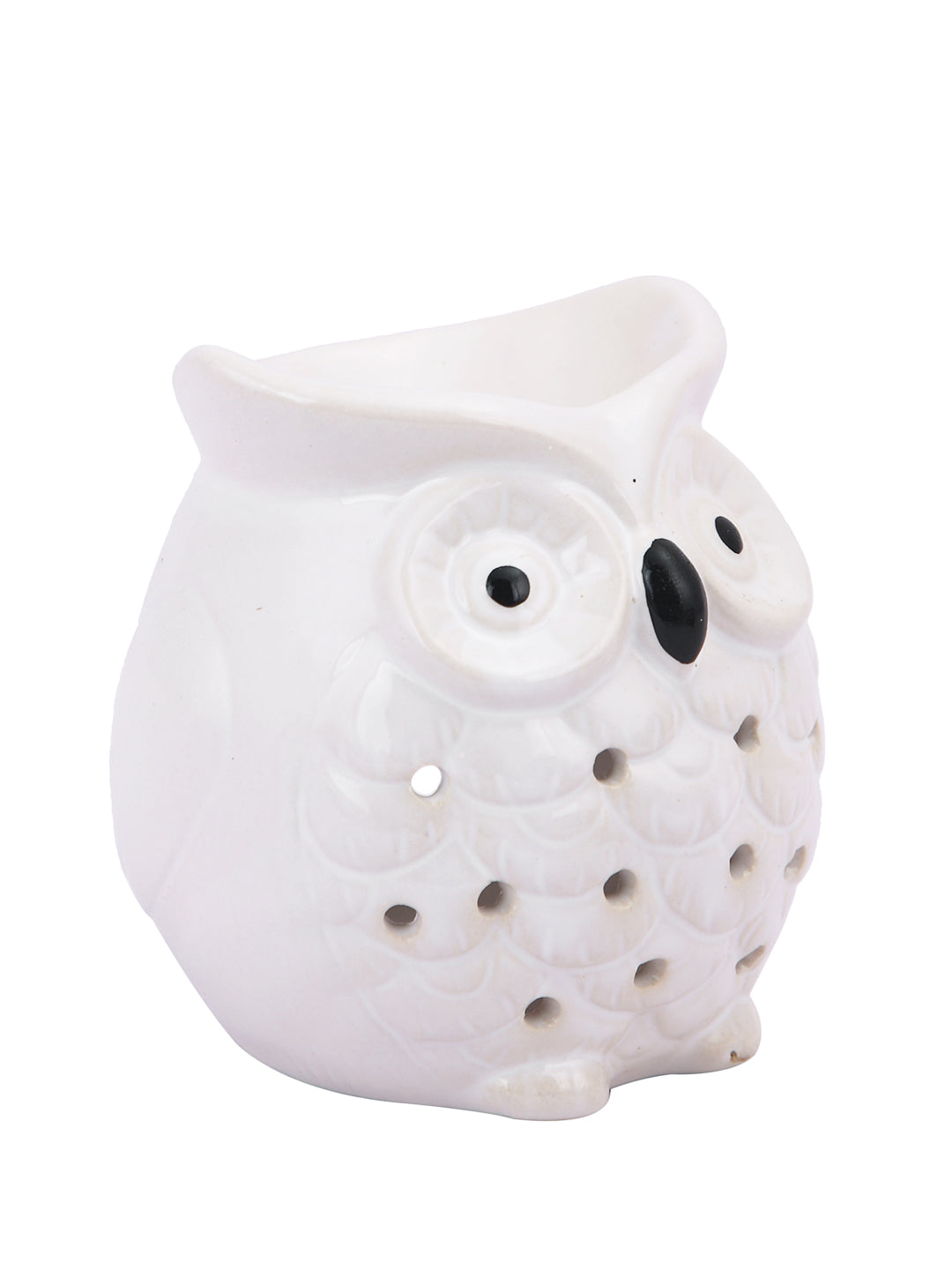 White & Black Ceramic Owl Aroma OilDiffusers
