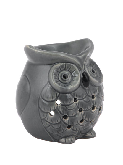 Grey & Black Ceramic Owl Aroma OilDiffusers