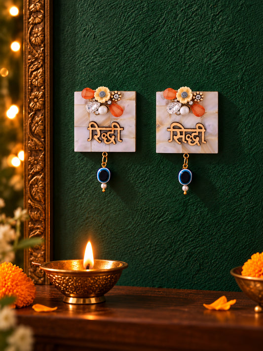 Siddhi Riddhi Pearl Finish Hanging