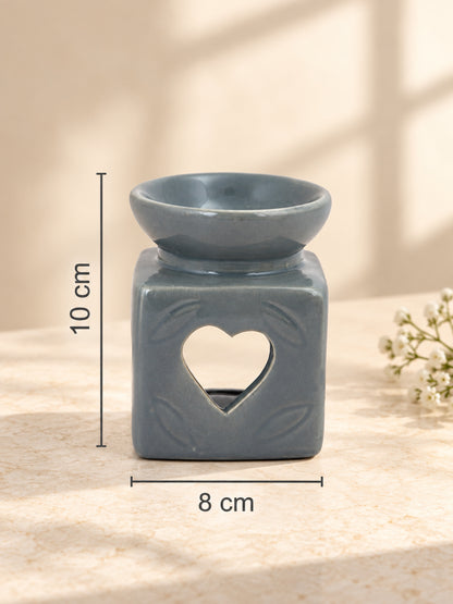 Grey Textured Ceramic Aroma OilDiffusers