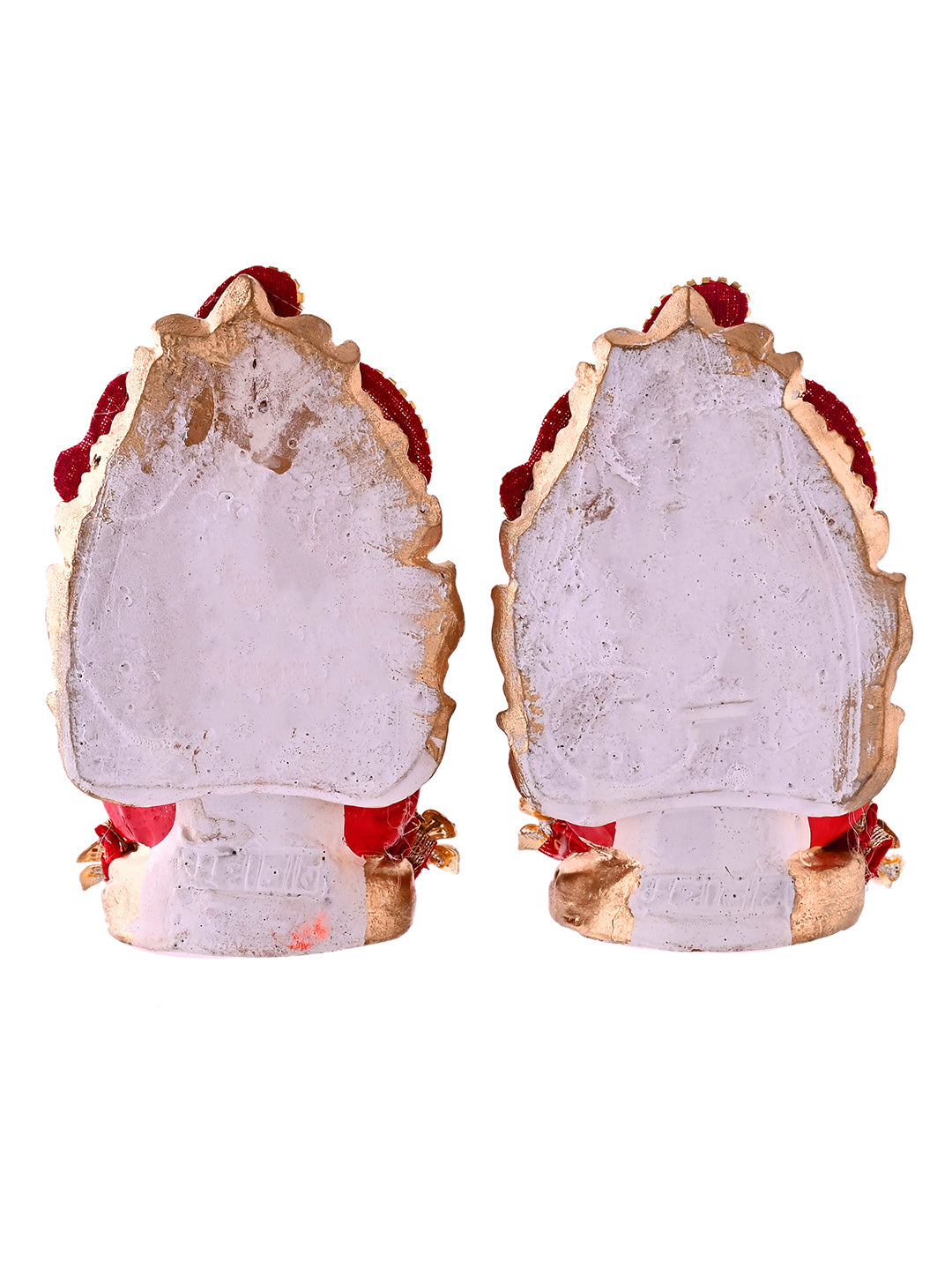 Red & Golden Lakshmi Ganesh Idol Set