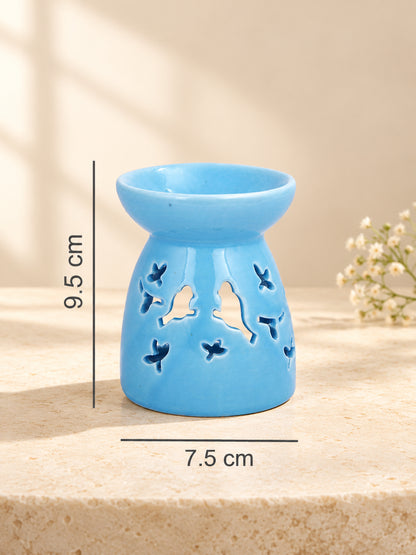 Blue Textured Ceramic Aroma OilDiffusers