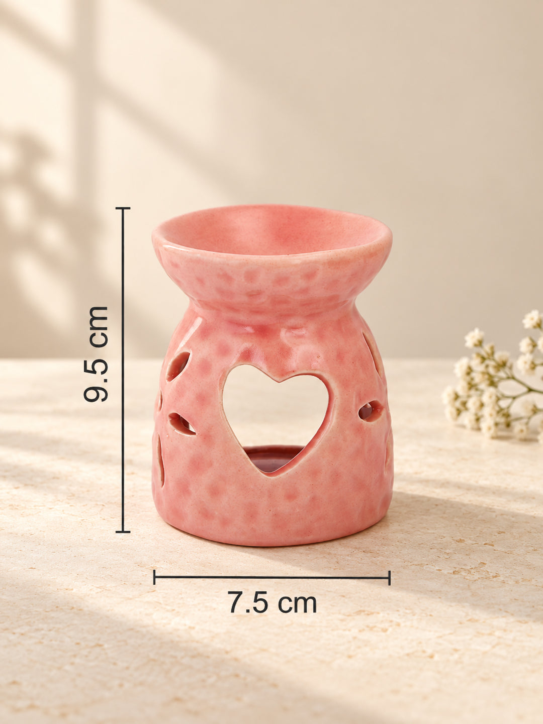 Pink Textured Ceramic Aroma OilDiffusers