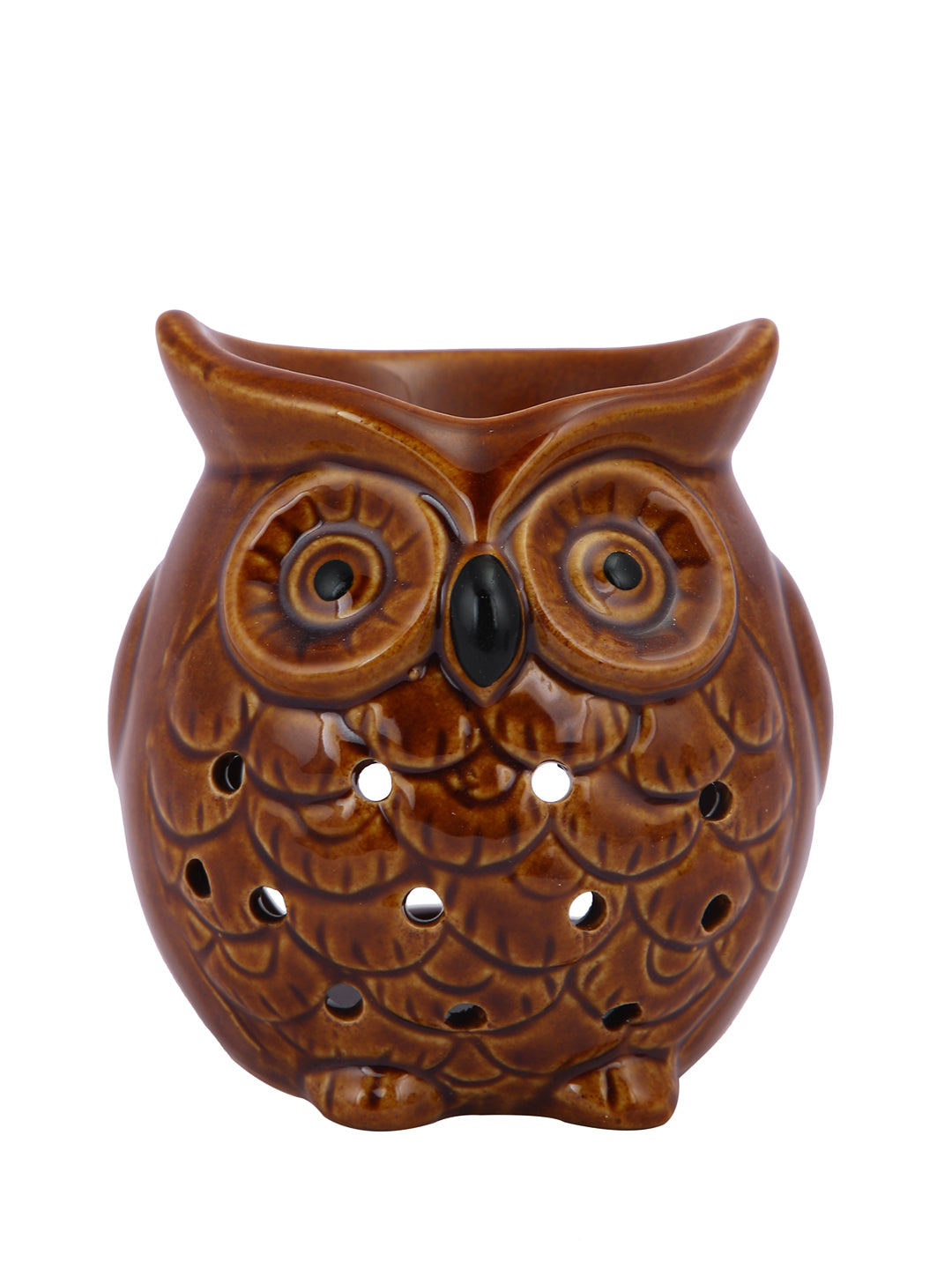 Brown Ceramic Owl Aroma OilDiffusers