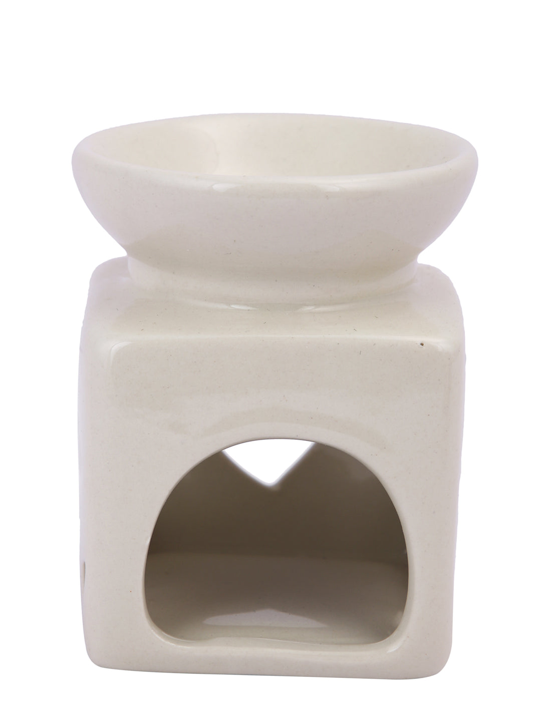 White Textured Ceramic Aroma OilDiffusers