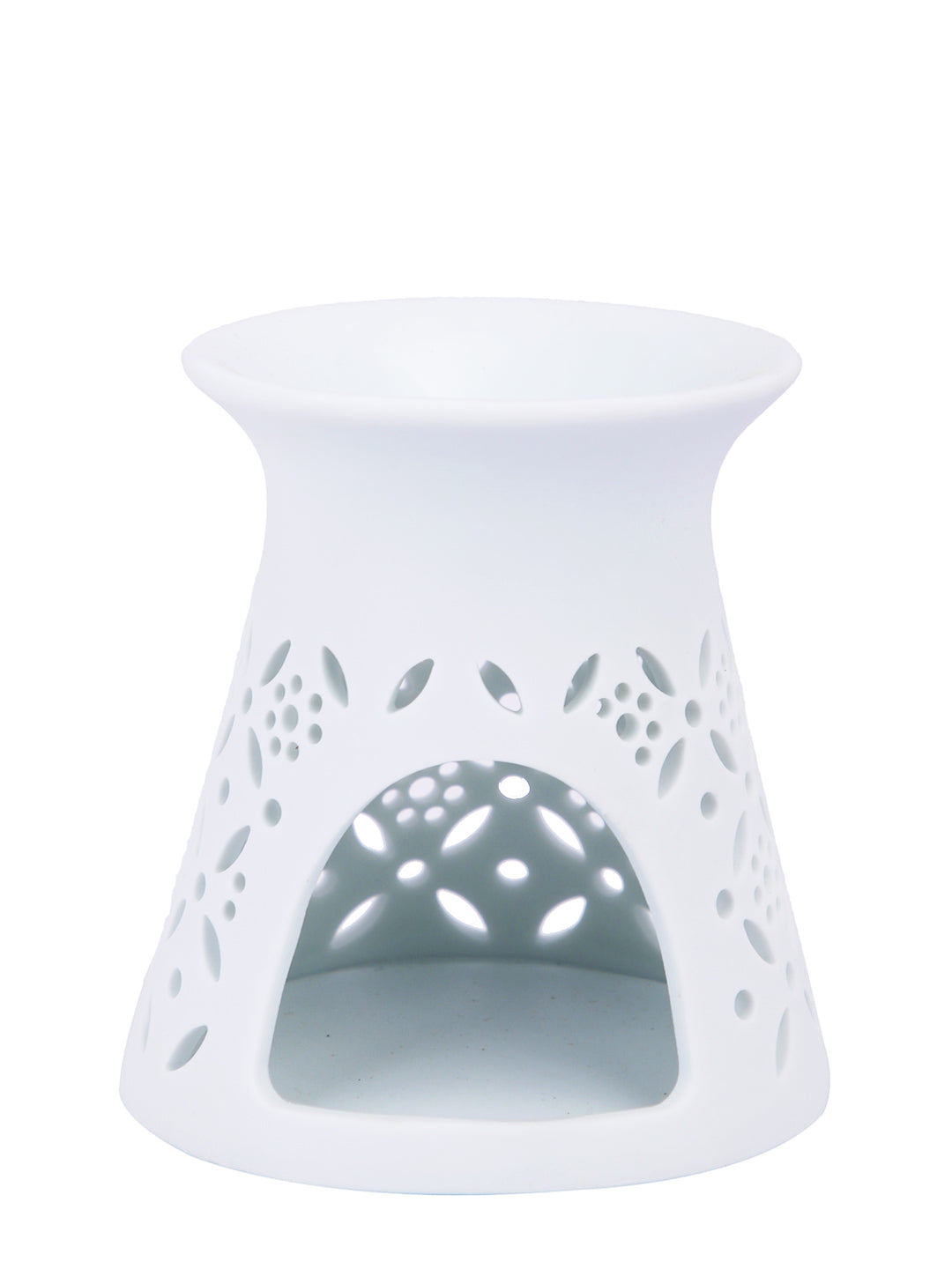 White Textured Ceramic Aroma OilDiffusers