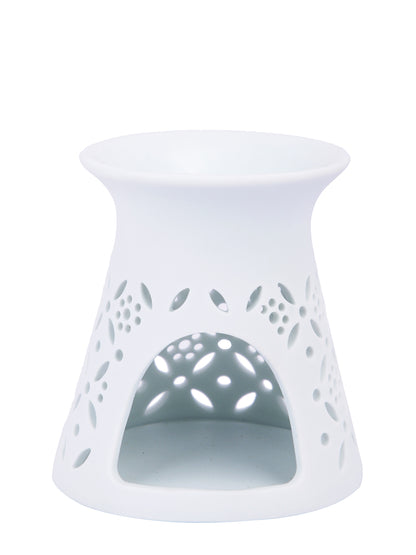White Textured Ceramic Aroma OilDiffusers