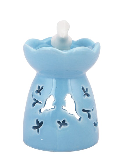 Blue & White Textured Ceramic Aroma OilDiffusers