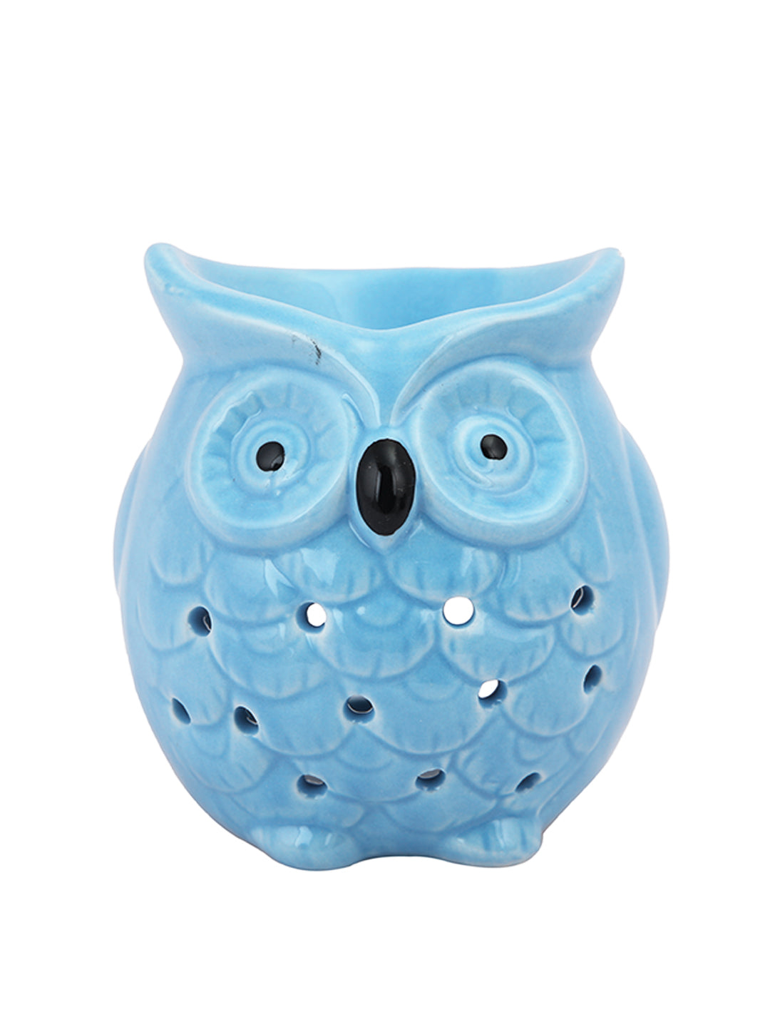 Blue & Black Ceramic Owl Aroma OilDiffusers