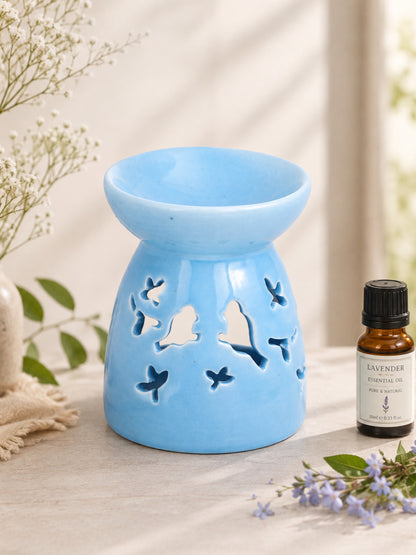 Blue Textured Ceramic Aroma OilDiffusers