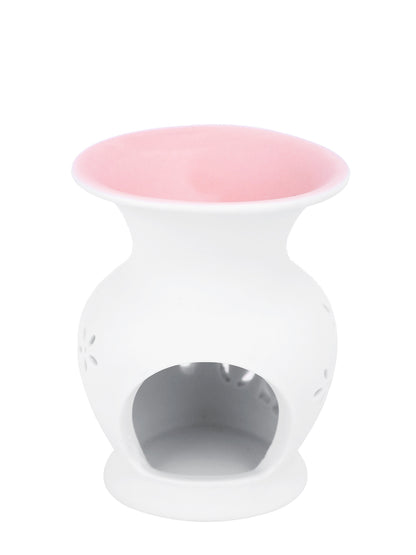 Pink LOVE Cutout Ceramic Oil Burner Tealight Aroma Diffuser