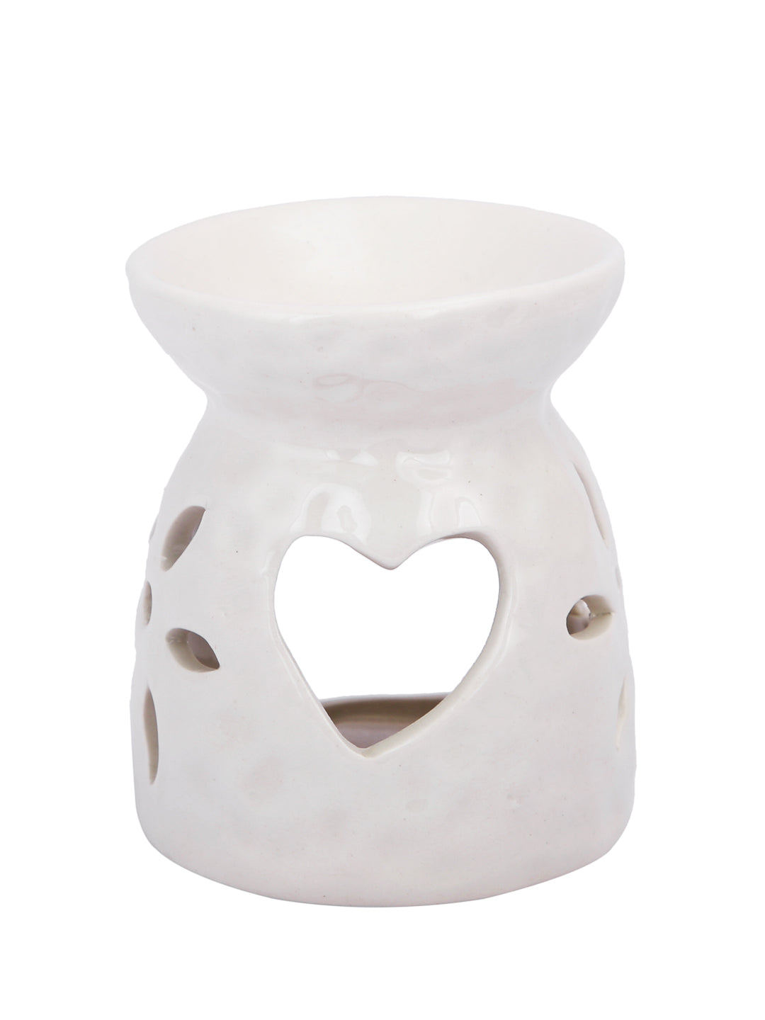White Textured Ceramic Aroma OilDiffusers