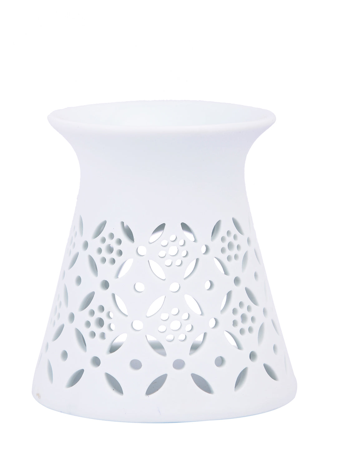 White Textured Ceramic Aroma OilDiffusers