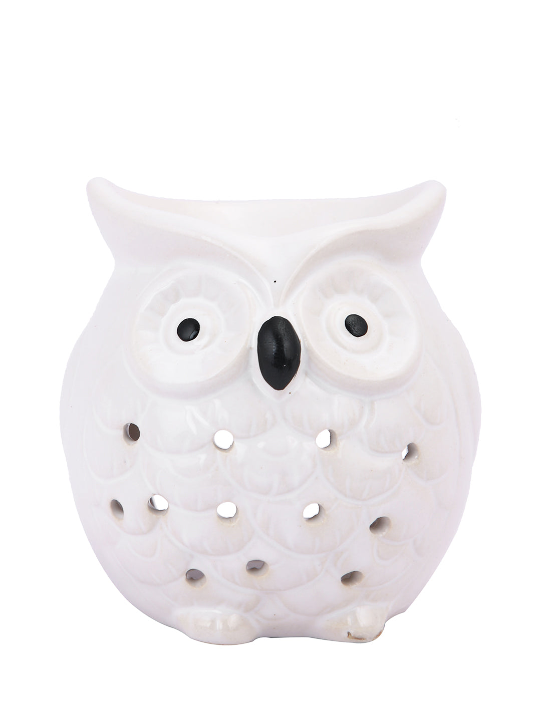 White & Black Ceramic Owl Aroma OilDiffusers