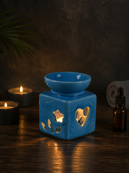 Blue Textured Ceramic Aroma OilDiffusers