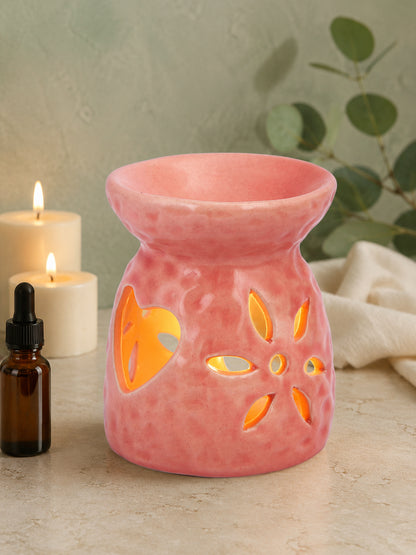 Pink Textured Ceramic Aroma OilDiffusers
