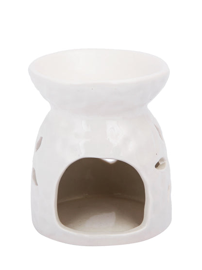White Textured Ceramic Aroma OilDiffusers