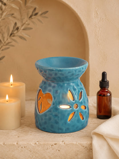 Blue Textured Ceramic Aroma OilDiffusers