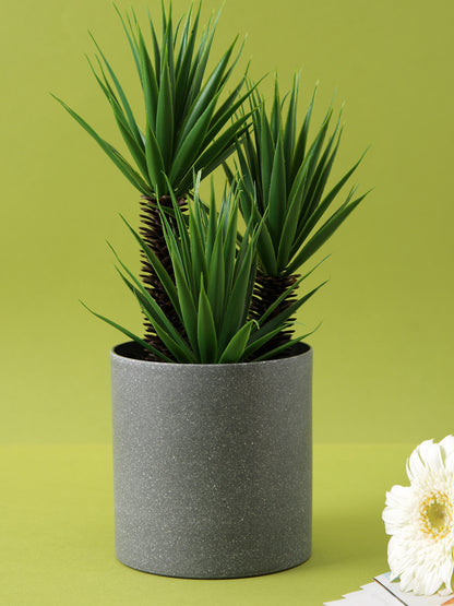 Artificial Yucca Plant with Ceramic Pot - Default Title (APL22397)