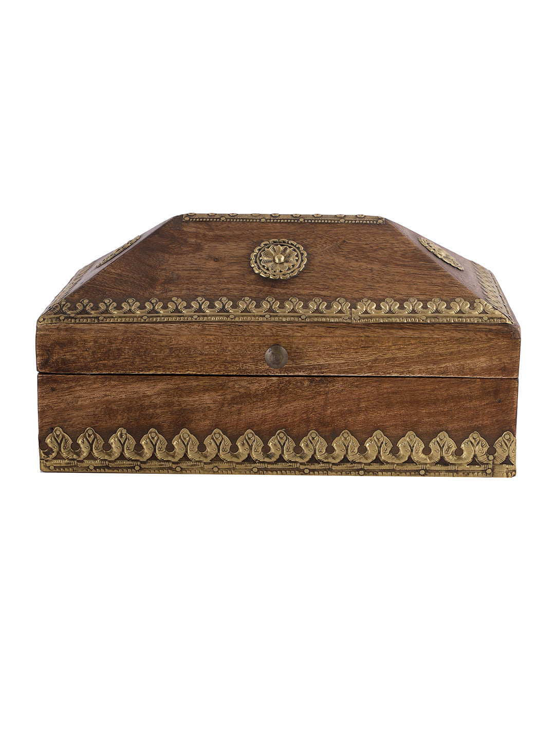 Wooden Solid Storage Box - Default Title (BOXJM2210)