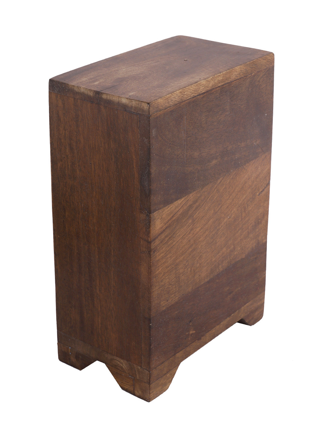 Rustic Wooden Chest of 4 Drawer - Default Title (BOXJM22118)
