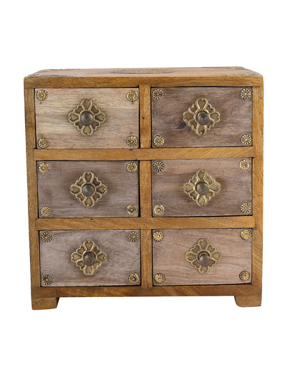 Rustic Wooden Drawer - Default Title (BOXJM2250)