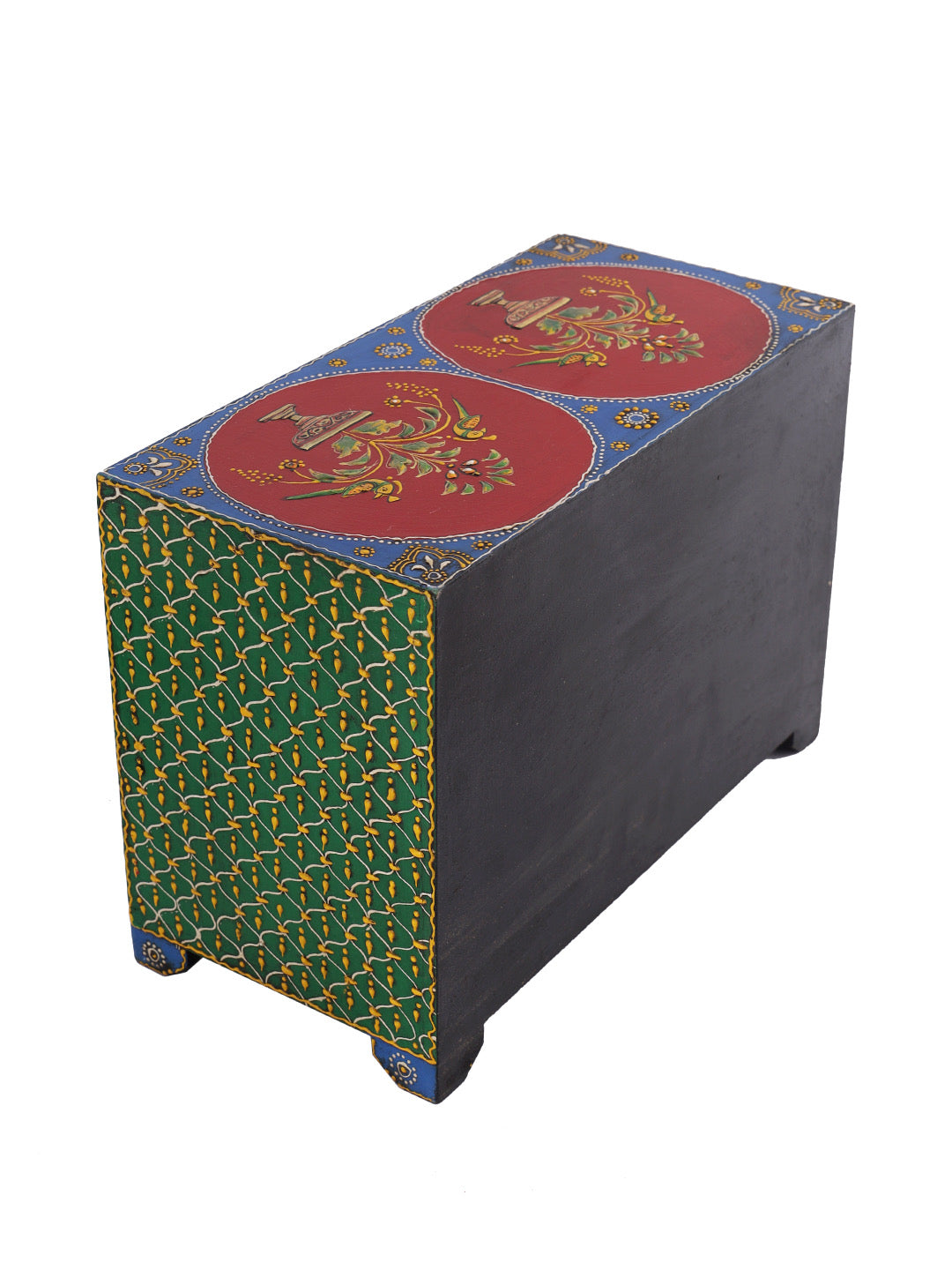 Handpainted Chest of Drawers - Default Title (BOXJM2263)