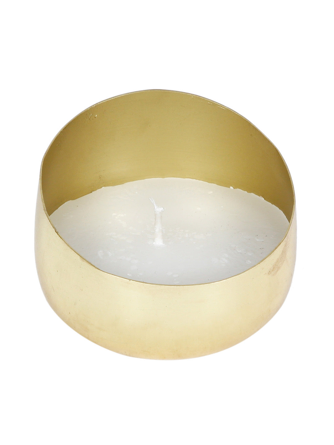 Handcrafted Golden Candle Holder - Default Title (CAN2102)