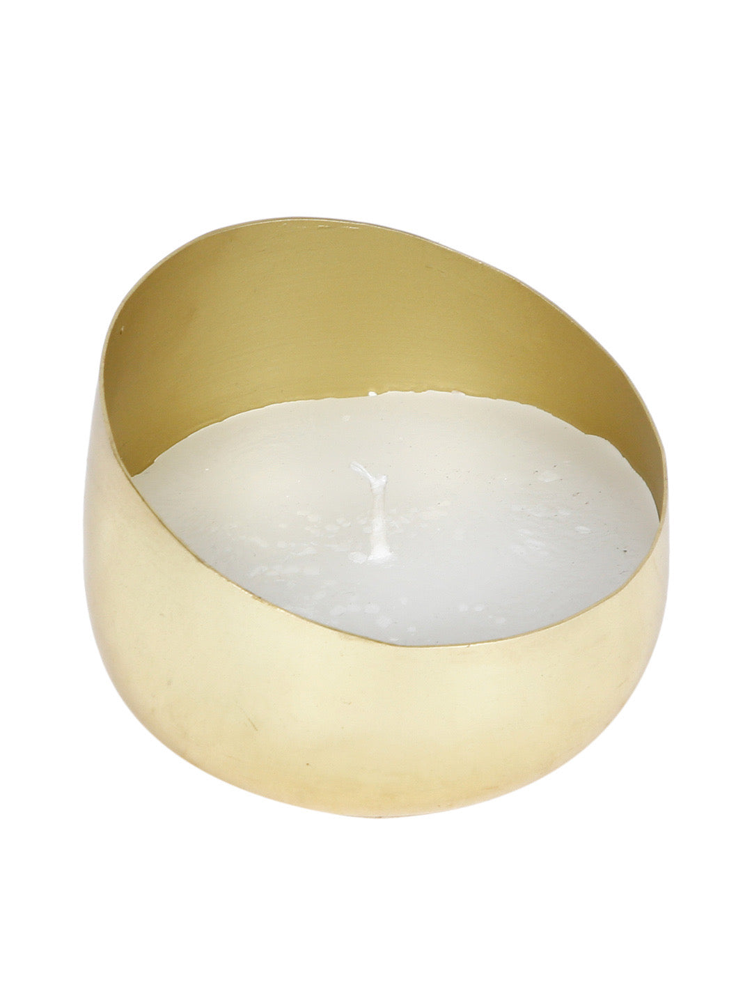 Handcrafted Golden Candle Holder - Default Title (CAN2102)