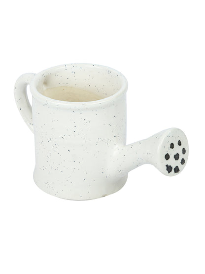 White Watering Can Shaped Mini Pot - Default Title (CERF2192)