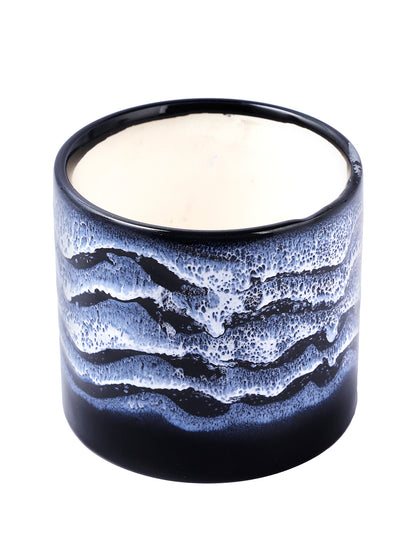 Cylindrical Ceramic Planter Set of 2 - Default Title (CERM22121_2)