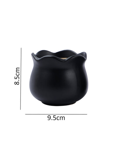 Set Of Two Ceramic Pots - Default Title (CH2065BL_2)