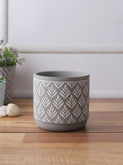 Classy and Chic Grey Hue Planter - Default Title (CH210057)