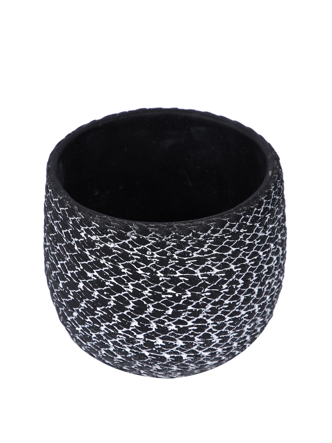 Textured Black Small Planter - Default Title (CHC22361BL)