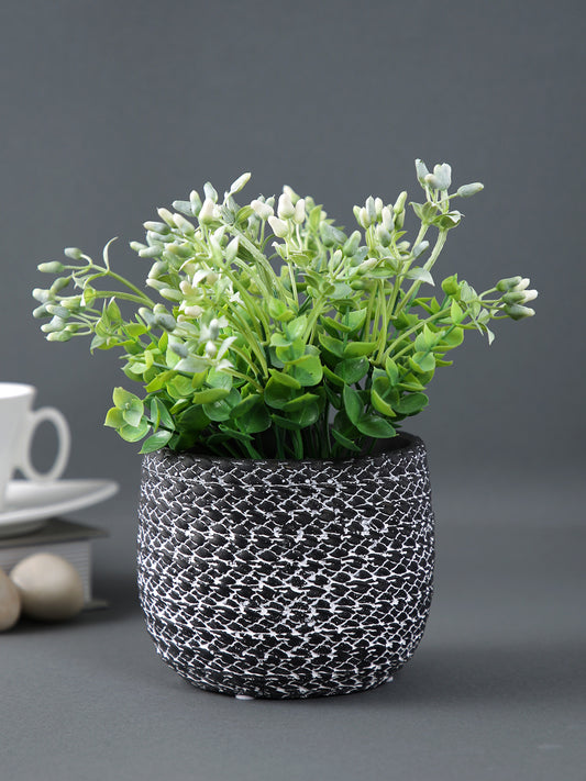 Textured Black Small Planter - Default Title (CHC22361BL)