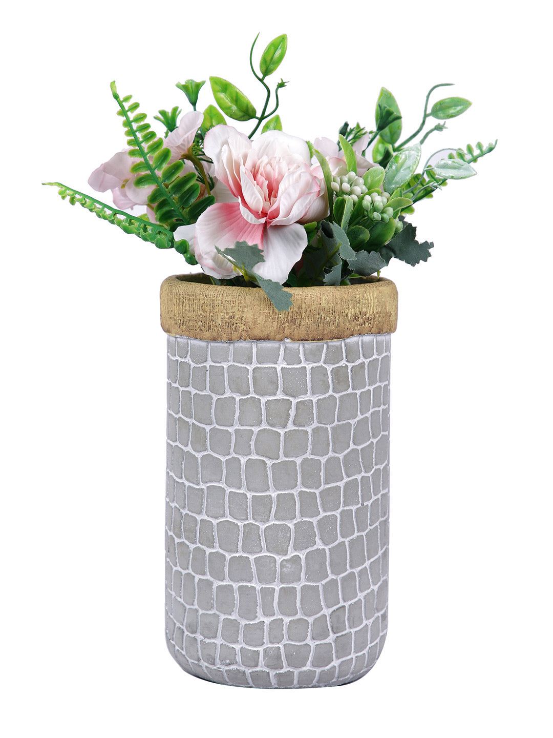 Ceramic Grey Vase - Default Title (CHC22460)