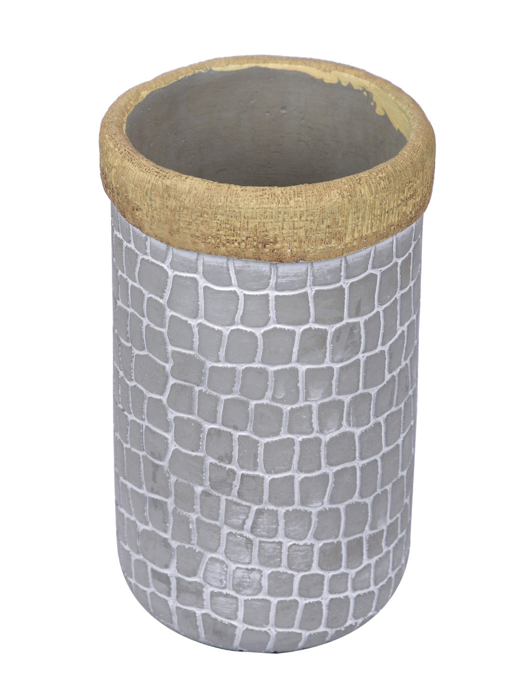 Ceramic Grey Vase - Default Title (CHC22460)